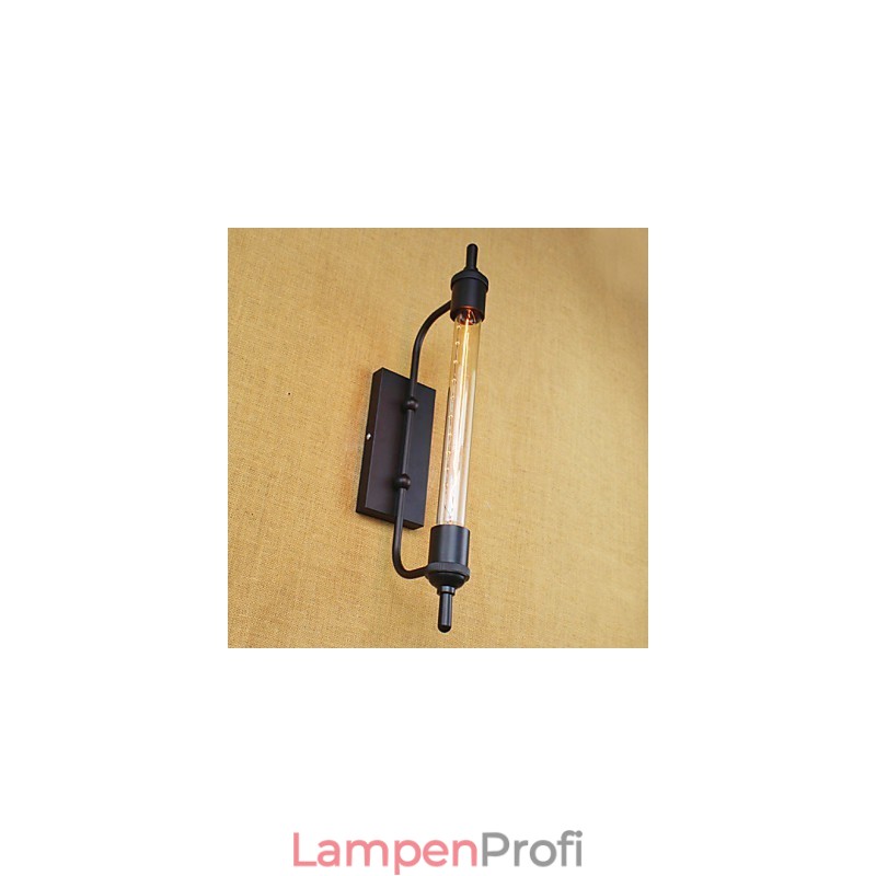 Europa und Retro Kleidung Kunst Restaurant Edison Glühbirne Flöte dekorative Wandleuchte