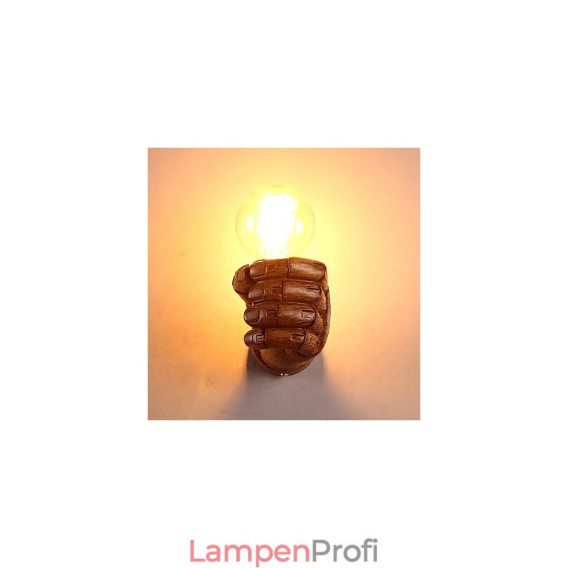 Europäische Wand Kreative Retro Faust Wandleuchte Lichter