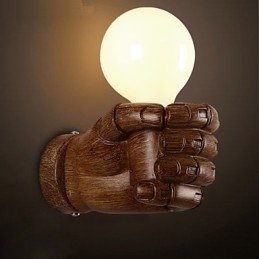 Europäische Wand Kreative Retro Faust Wandleuchte Lichter