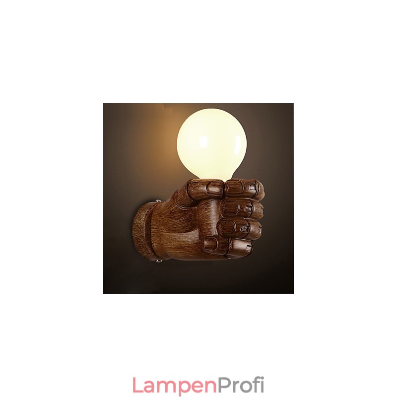 Europäische Wand Kreative Retro Faust Wandleuchte Lichter