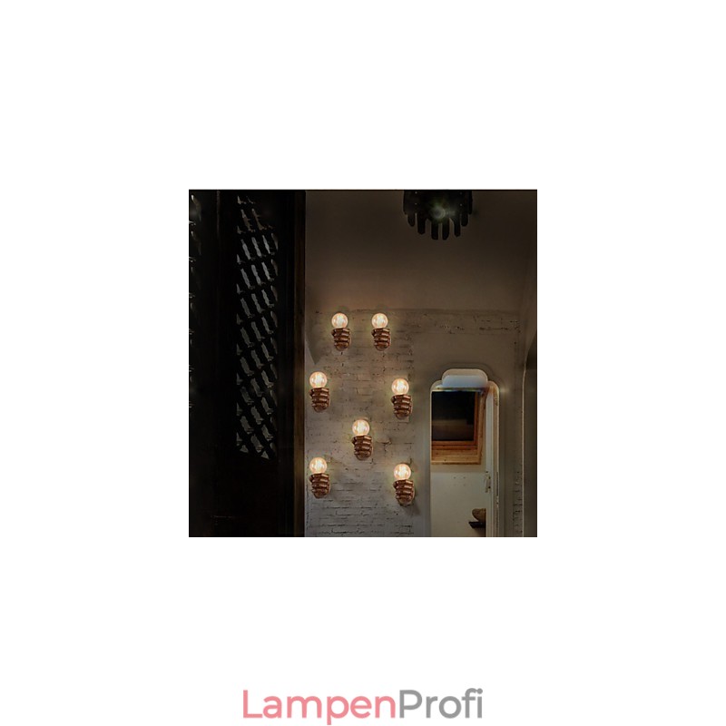 Europäische Wand Kreative Retro Faust Wandleuchte Lichter