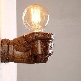 Europäische Wand Kreative Retro Faust Wandleuchte Lichter