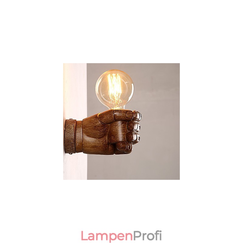 Europäische Wand Kreative Retro Faust Wandleuchte Lichter