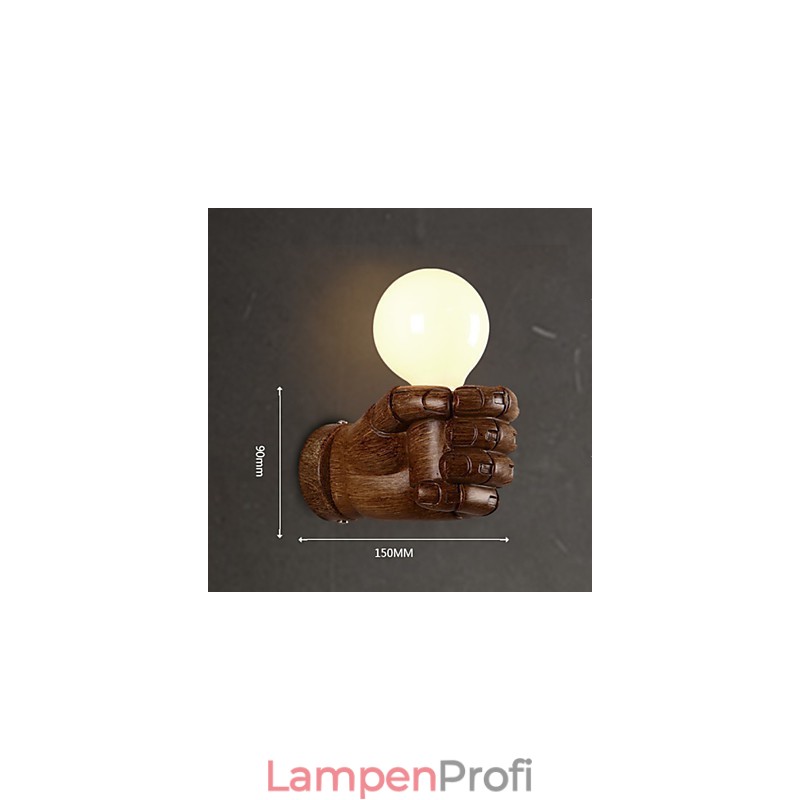 Europäische Wand Kreative Retro Faust Wandleuchte Lichter
