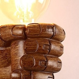 Europäische Wand Kreative Retro Faust Wandleuchte Lichter