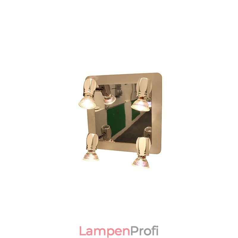 Moderne Chrom Wandleuchten Badezimmerleuchten mit 4 Lichtern