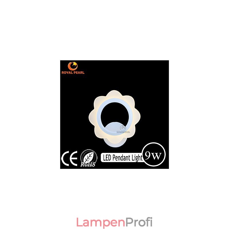 Einzigartige Wandleuchte aus Acryl im neuen Design