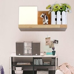 Wandleuchte One Light und Glas