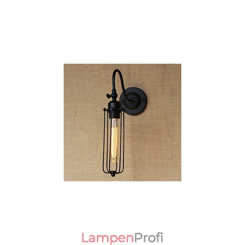 Kunst Minimalistische Matte Schwarz Amerikanischen Land Wohnzimmer Lampe Schlafzimmer Balkon Wand Lampe Nachttisch Lampe