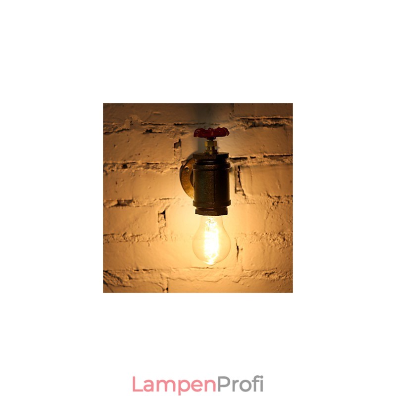 Vintage Industrielle Wasserrohr Wand Lampen Loft Edison Licht für Bar Restaurant Wand Leuchten Beleuchtung