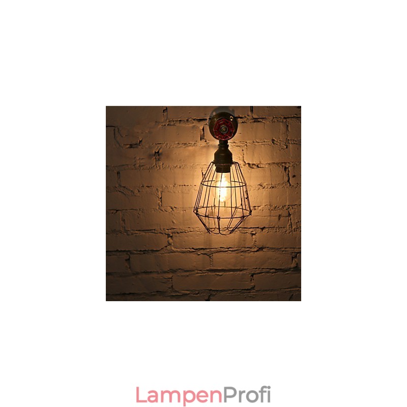 Vintage Industrielle Wasserrohr Wand Lampen Loft Edison Licht für Bar Restaurant Wand Leuchten Beleuchtung