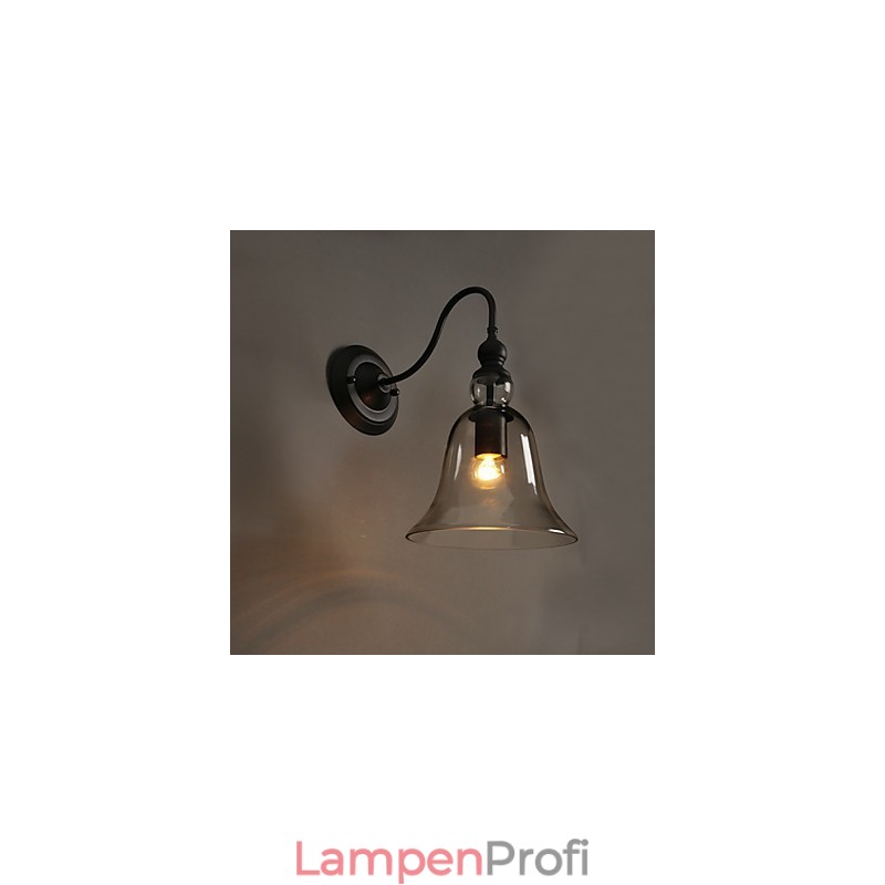 Kreative Garten Licht Kristall Wand Lampe Glocke Wiederherstellung Alte Weisen Licht