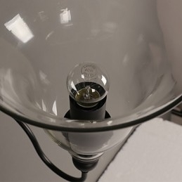 Kreative Garten Licht Kristall Wand Lampe Glocke Wiederherstellung Alte Weisen Licht