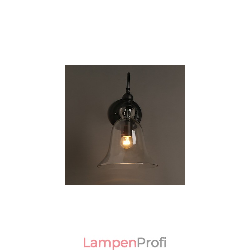 Kreative Garten Licht Kristall Wand Lampe Glocke Wiederherstellung Alte Weisen Licht