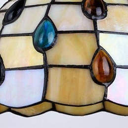 Europäische Mittelmeer Vertraglich Ländlichen Kreative Schmiedeeisen Wand Lampe Glas Lichter