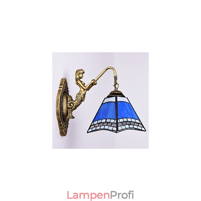 Europäische Mittelmeer Vertraglich Ländlichen Kreative Schmiedeeisen Wand Lampe Glas Lichter