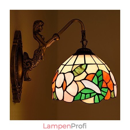Europäische vertraglich ländliche kreative Schmiedeeisen Wandleuchte Glas Lichter Europäische vertraglich ländliche kreative Schmiedeeisen Wandleuchte Glas Lichter