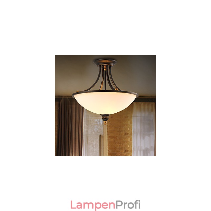 Einfache Pastorale Decke Lampen Bronze Phnom Penh Amerikanischen Land Europäischen Decke Lampen Lampe