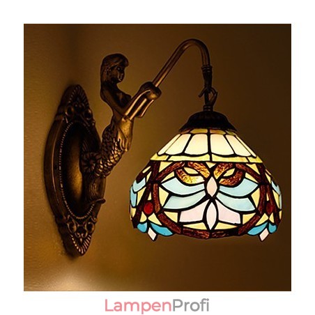 Europäische vertraglich ländliche kreative Schmiedeeisen Wandleuchte Glas Lichter Europäische vertraglich ländliche kreative Schmiedeeisen Wandleuchte Glas Lichter