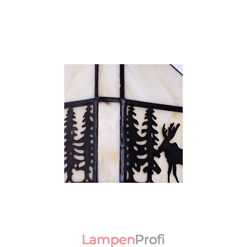 Weihnachten Hirsch Europäischen Vertraglich Ländlichen Kreative Schmiedeeisen Wand Lampe Glas Lichter