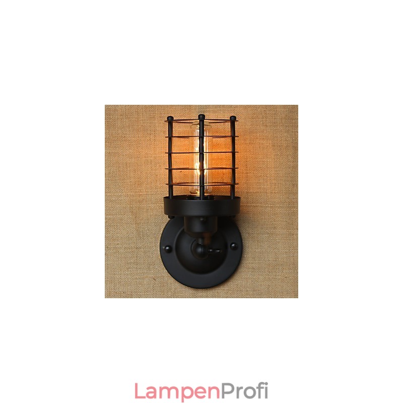 Retro Einfache Elegante Schwarz Nacht Aisle Treppen Balkon Dekorative Wand Leuchte