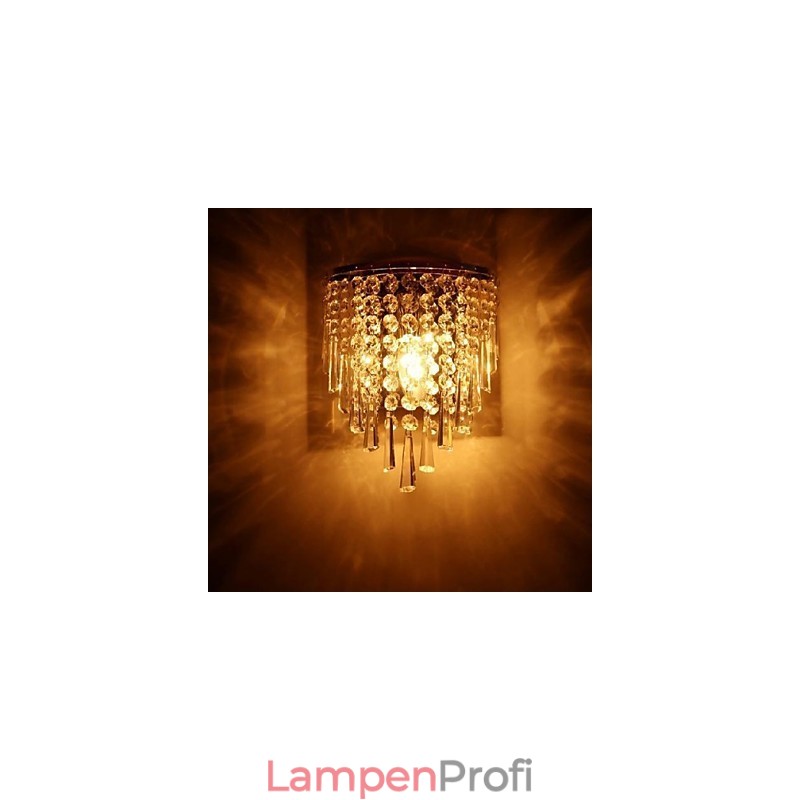 Moderne Mode Kristall Wand Lampen Bett beleuchtung Kristall Wand Lampe