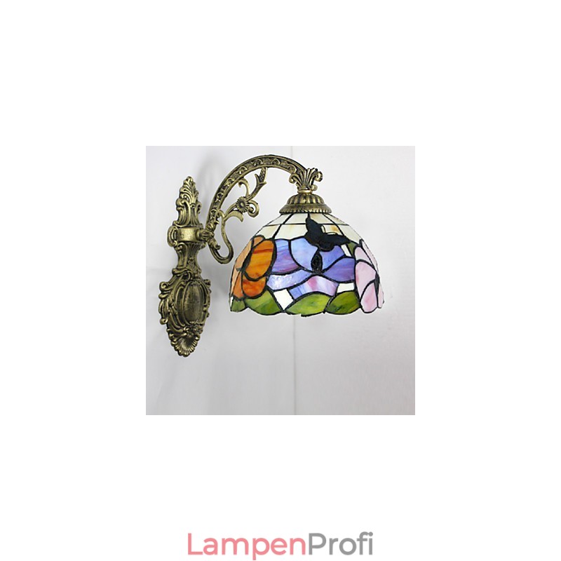 Europäische Mittelmeer Vertraglich Ländlichen Kreative Schmiedeeisen Wand Lampe Glas Lichter