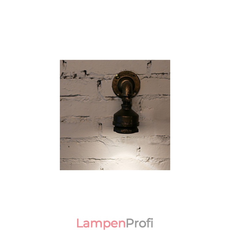 Loft Eisen Wasser Rohr Lampe Wand Leuchte Industrielle Vintage Wand Leuchten Für Home Innen Beleuchtung