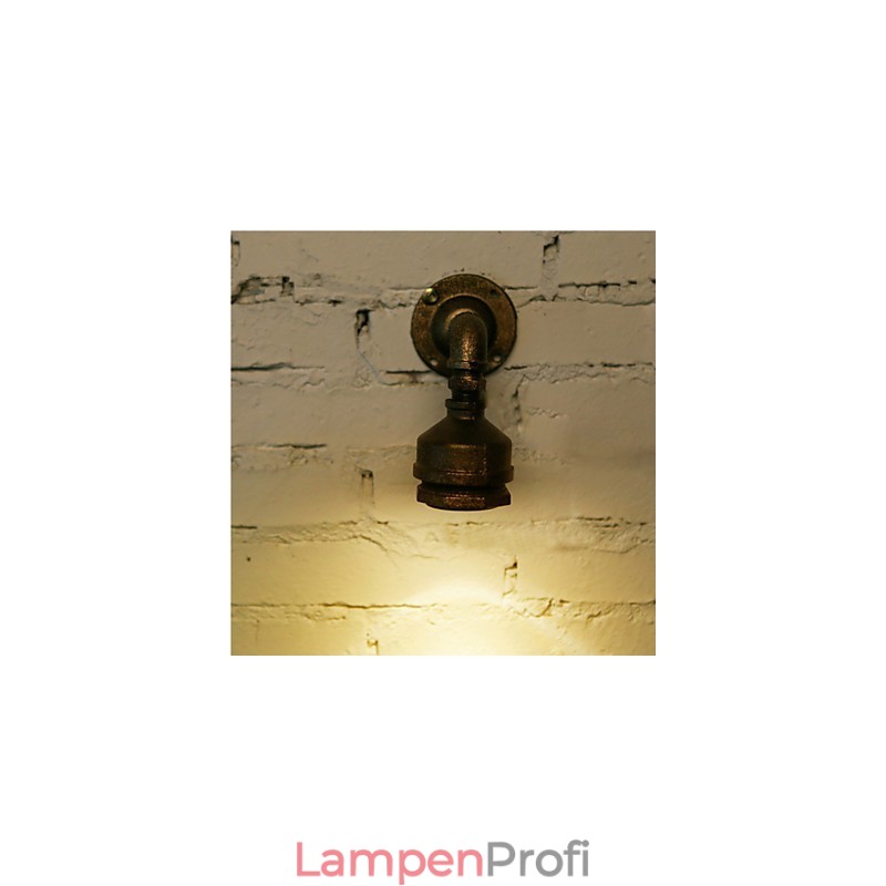 Loft Eisen Wasser Rohr Lampe Wand Leuchte Industrielle Vintage Wand Leuchten Für Home Innen Beleuchtung