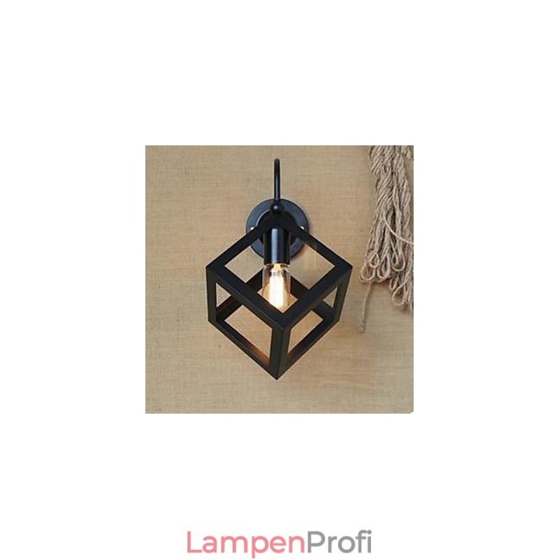 Bar Bekleidungsgeschäft Restaurant Treppe Xuan Industrielle Quadratische Fenster Schmückt Wand Lampe