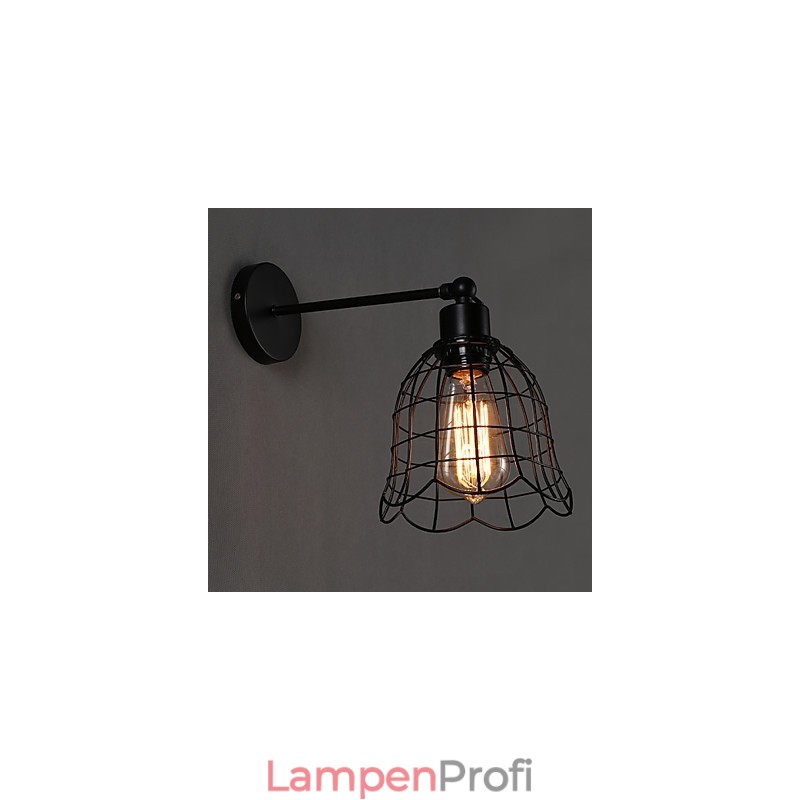 Einzelkopf Industrielle Wind Wandleuchte Vertraglich Europa Typ Wandleuchte Schmiedeeisen Licht