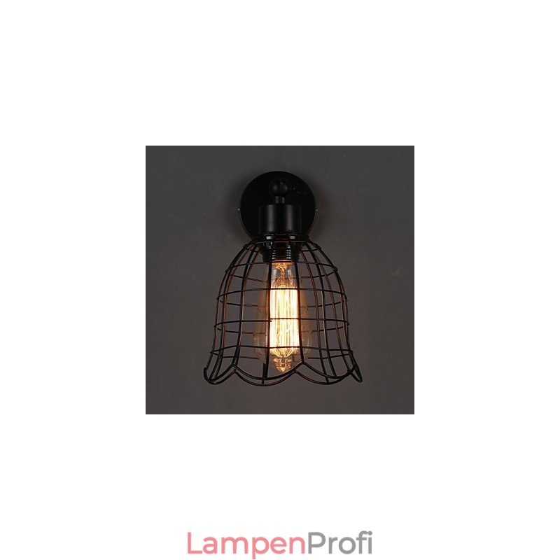 Einzelkopf Industrielle Wind Wandleuchte Vertraglich Europa Typ Wandleuchte Schmiedeeisen Licht