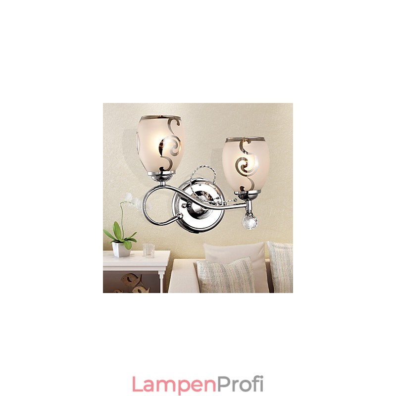 Wandleuchten Kristall Modern Zeitgenössisch Metall
