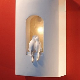 Mode Warme Kinder Zimmer Hängen Licht Kreative Kitty Gips Wand Lampe Lichter