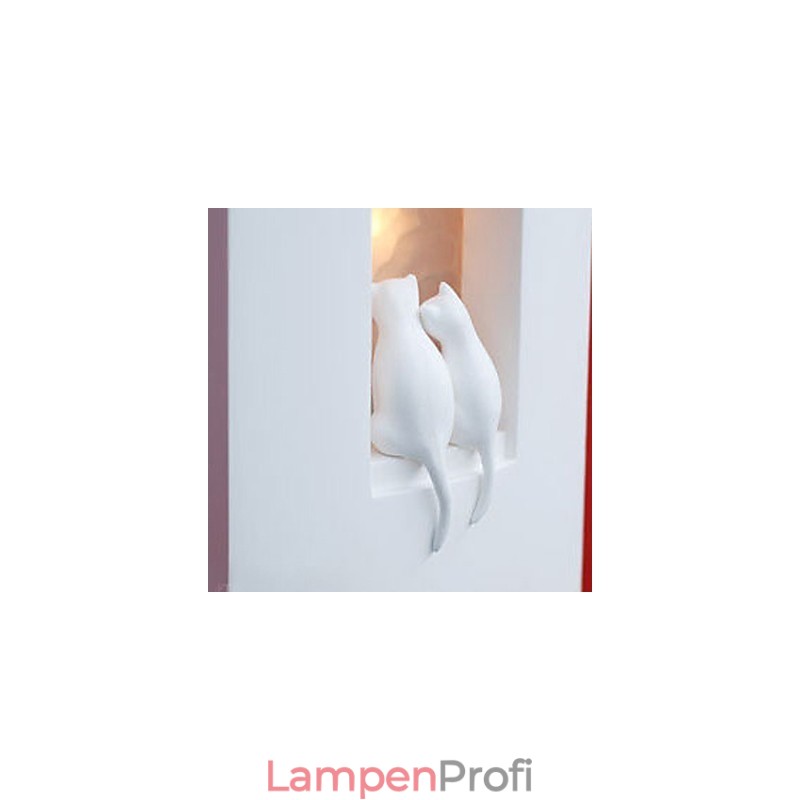 Mode Warme Kinder Zimmer Hängen Licht Kreative Kitty Gips Wand Lampe Lichter