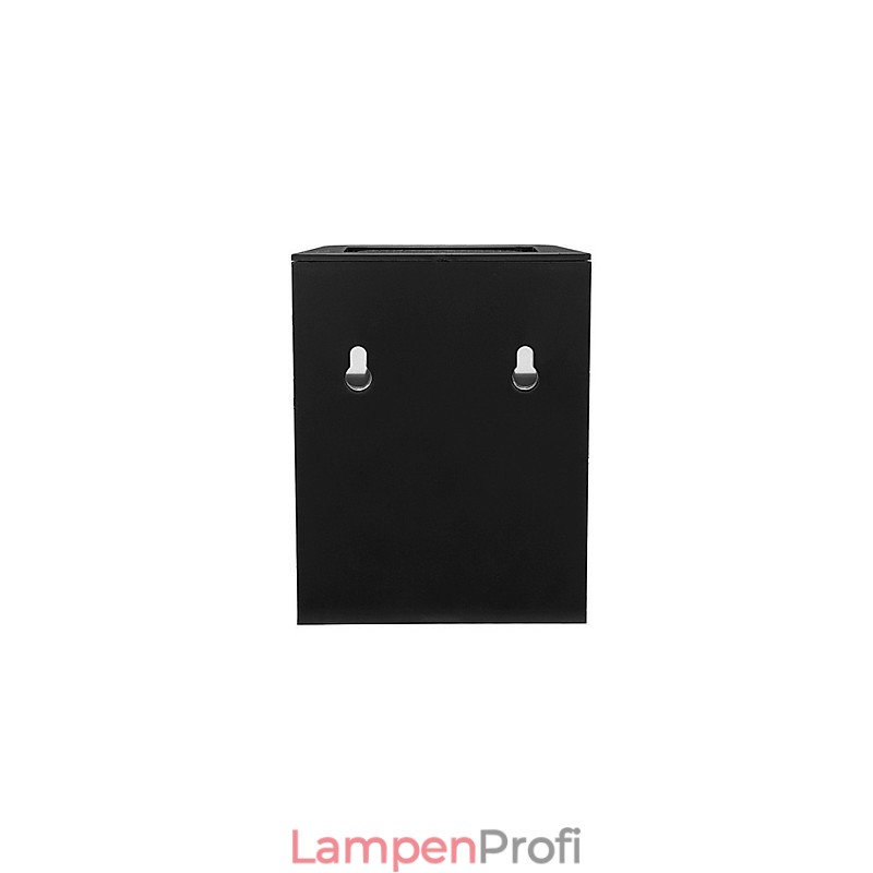 Solarbetriebene Wandleuchte mit 2 Laternen, warmgelb