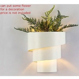 Hochwertige moderne Modedesign Spiralwandleuchte Kreative Wandleuchte