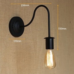 Amerikanischen Land Pastoralen Einfachheit Kreative Persönlichkeit Retro Dekorative Wand Lampe Gang Treppe