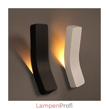 Vertraglich vereinbarte und zeitgenössische kreative gebogene Schmiedeeisen-Wandleuchte Power Lights