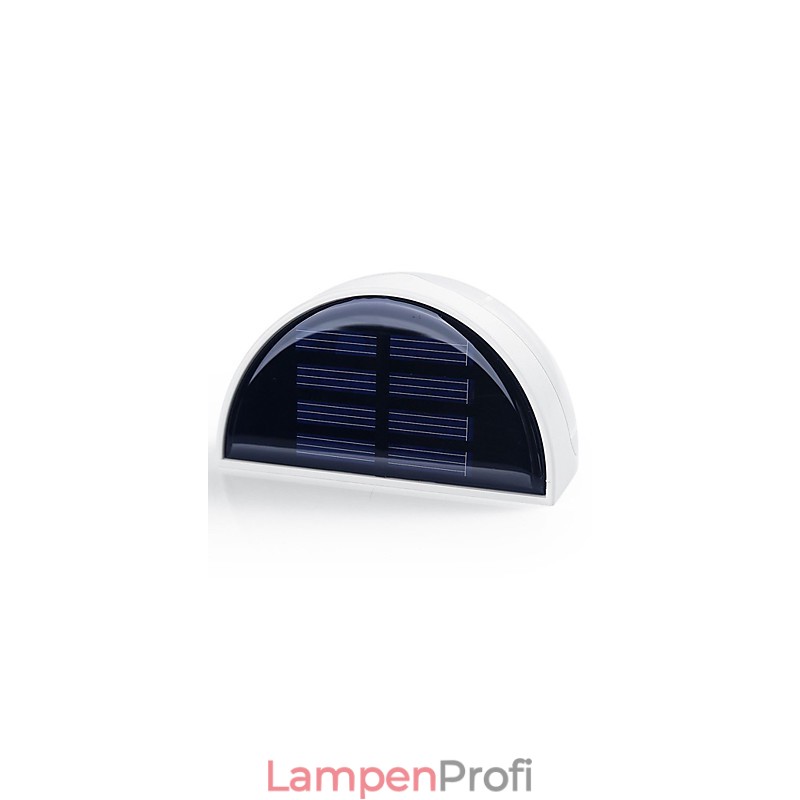 Solarbetriebene Lampe für den Außenbereich, Gartenlicht, automatische Sensoraktivierung, Solarlicht (weiß)