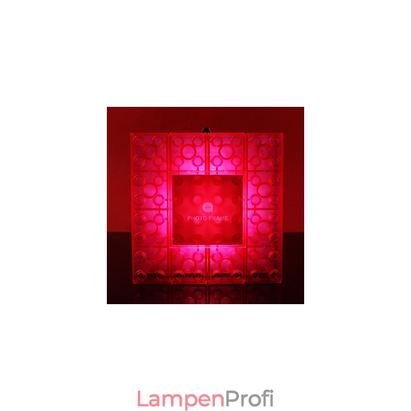 Kreative Blöcke Rahmen Licht farbige süße kleine Geschenke Wand Lampe Gürtel Haken Lichter