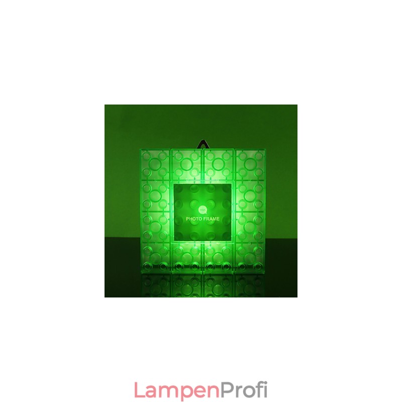 Kreative Blöcke Rahmen Licht farbige süße kleine Geschenke Wand Lampe Gürtel Haken Lichter