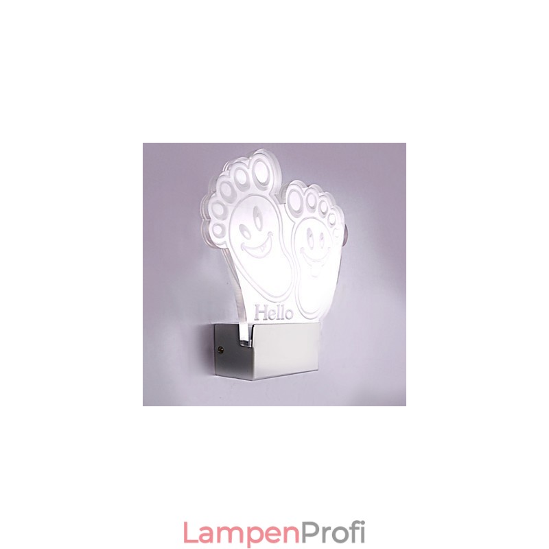 Acryl Wandleuchte PVC Lampe Licht Chip Moderne Zeitgenössische Metall