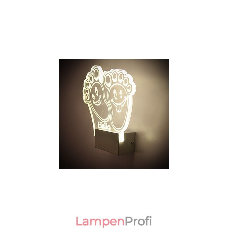 Acryl Wandleuchte PVC Lampe Licht Chip Moderne Zeitgenössische Metall