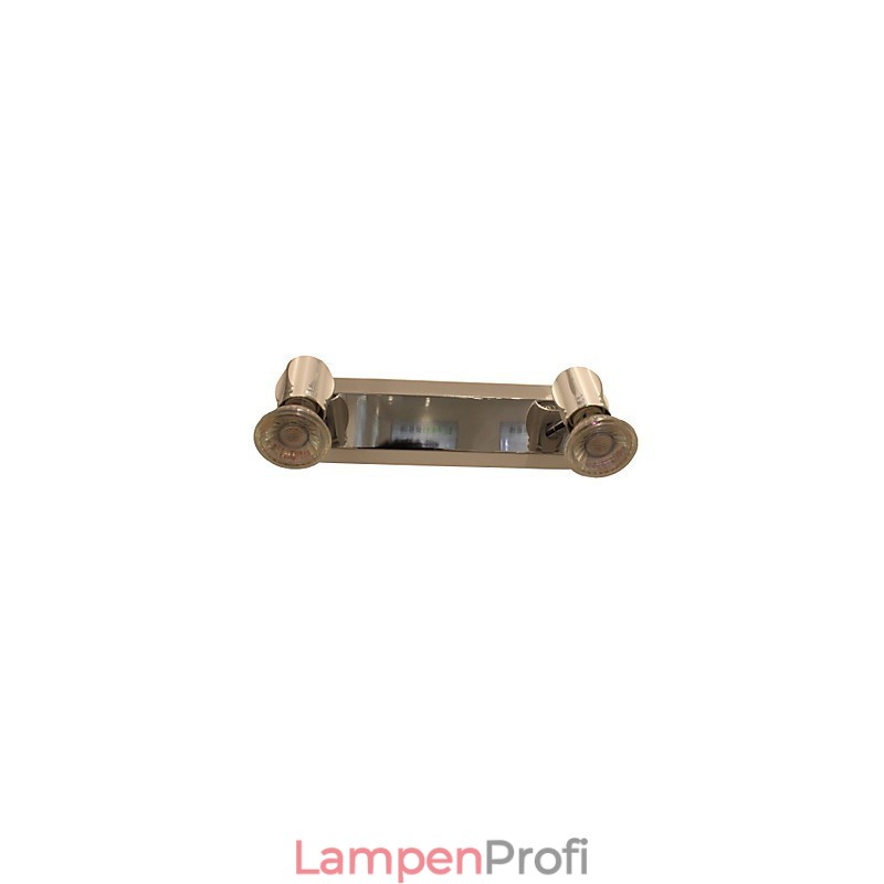 Moderne Chrom Wandleuchten Badezimmerleuchten mit 2 Lichtern