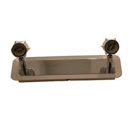 Moderne Chrom Wandleuchten Badezimmerleuchten mit 2 Lichtern