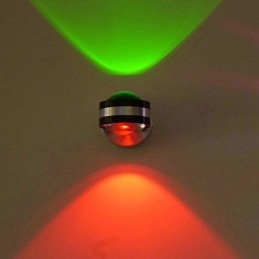 Treppenlichter Doppelseitige Aluminium Wandleuchten Modernes zeitgenössisches Metall