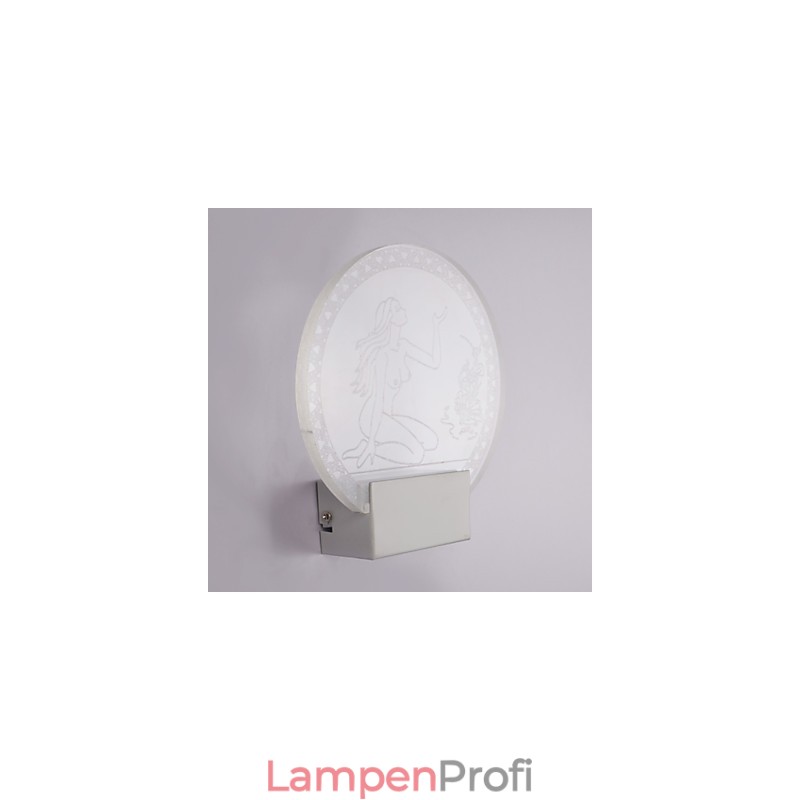 Acryl Wandleuchte PVC Lampe Licht Chip Modern Zeitgenössisch Metall 5W