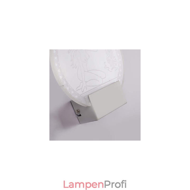 Acryl Wandleuchte PVC Lampe Licht Chip Modern Zeitgenössisch Metall 5W