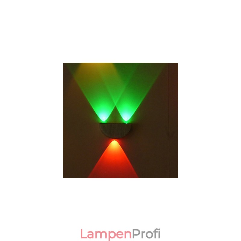 Halbkreis-Wandleuchten, modernes zeitgenössisches Metall